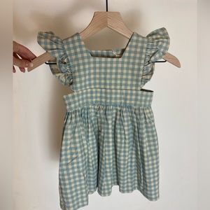 NWT Blue gingham dress